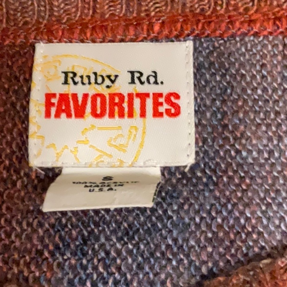 Ruby Rd. Multicolor Striped Sweater - Picture 6 of 8